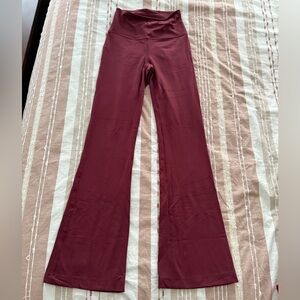 Lululemon Groove High Rise Wide Leg Flared Pant
